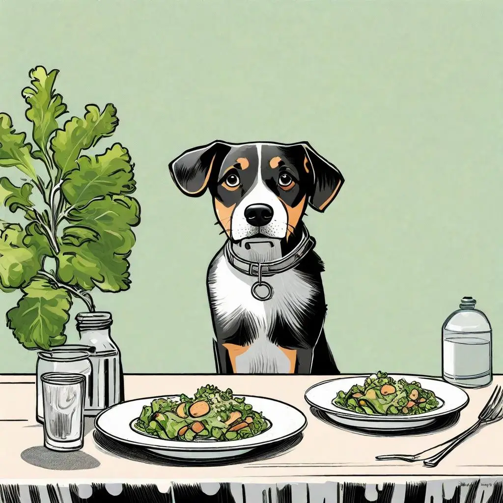 Caesar Salad for dogs