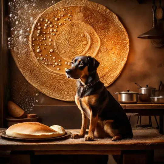 Naan Bread for dogs