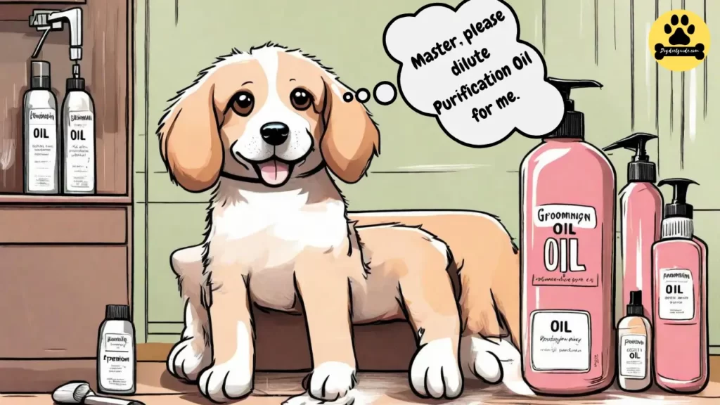 Purification oil around your dog