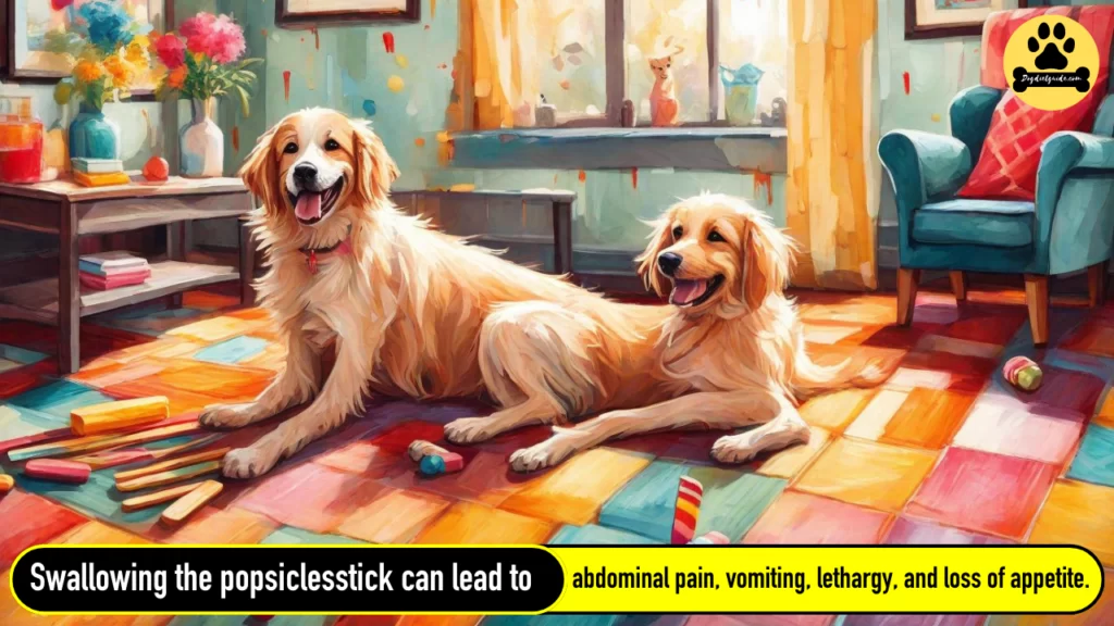 Signs Your Dog Ate a Popsicle Stick