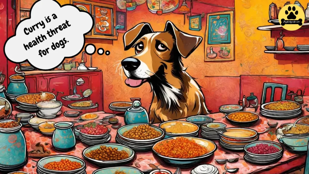 curry is a health threat for dogs