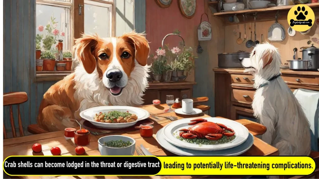 Potential Risks of Dogs Eating Crab Shells